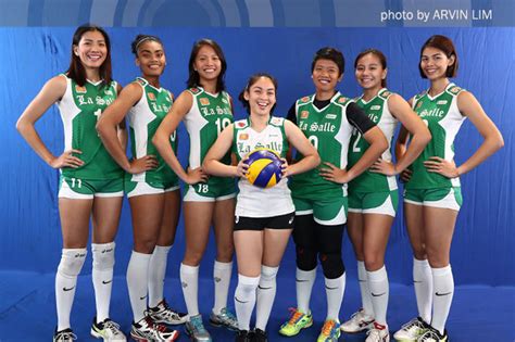 De La Salle Lady Spikers volleyball .